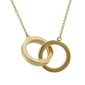 Tiffany Interlocking Circles Necklace Gold Co